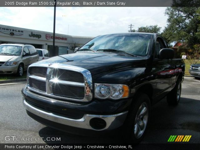 2005 Dodge Ram 1500 SLT Regular Cab in Black