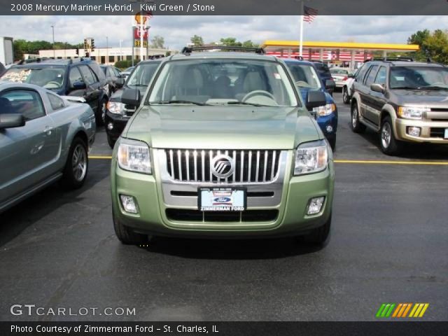 2008 Mercury Mariner Hybrid in Kiwi Green