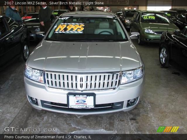 2007 Lincoln MKZ Sedan in Silver Birch Metallic