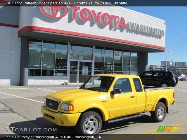 2001 Ford Ranger Edge SuperCab 4x4 in Chrome Yellow