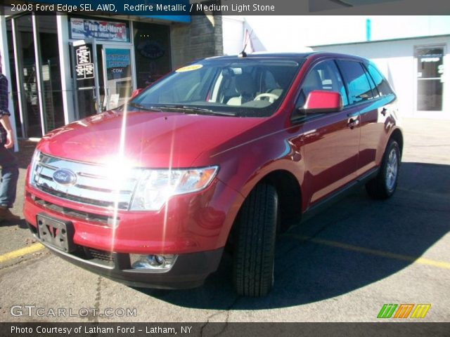 2008 Ford Edge SEL AWD in Redfire Metallic