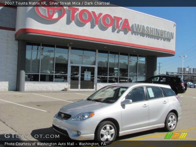 2007 Toyota Matrix XR in Silver Streak Mica