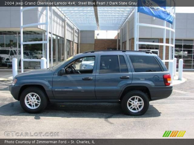 2004 Jeep Grand Cherokee Laredo 4x4 in Steel Blue Pearl