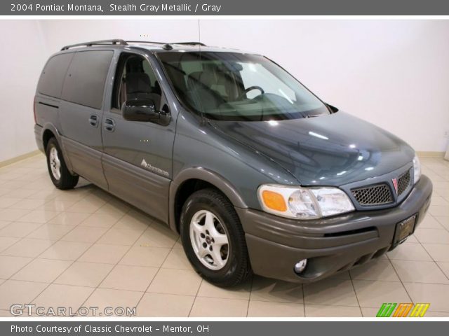 2004 Pontiac Montana  in Stealth Gray Metallic