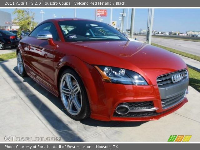 2011 Audi TT S 2.0T quattro Coupe in Volcano Red Metallic