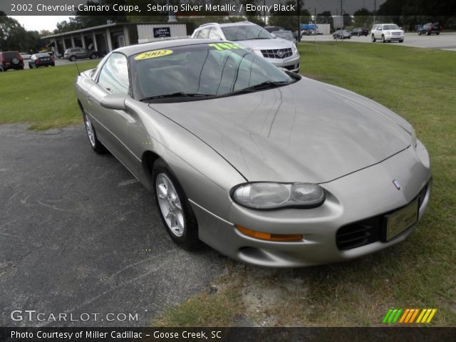 2002 Chevrolet Camaro Coupe in Sebring Silver Metallic