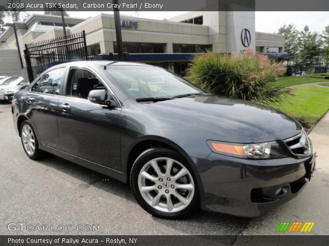 2008 Acura TSX Sedan in Carbon Gray Pearl