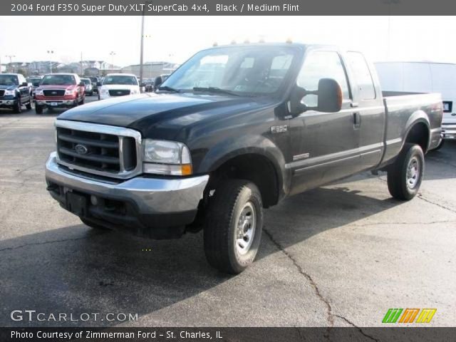 2004 Ford F350 Super Duty XLT SuperCab 4x4 in Black