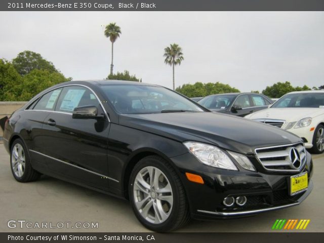 2011 Mercedes e350 coupe black #2