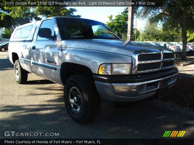 2000 Dodge Ram 1500 SLT Regular Cab 4x4 in Light Driftwood Satin Glow