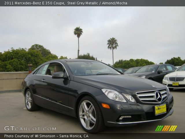 2011 Mercedes-Benz E 350 Coupe in Steel Grey Metallic