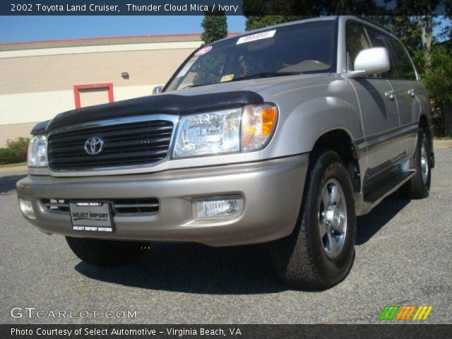 2002 Toyota Land Cruiser  in Thunder Cloud Mica