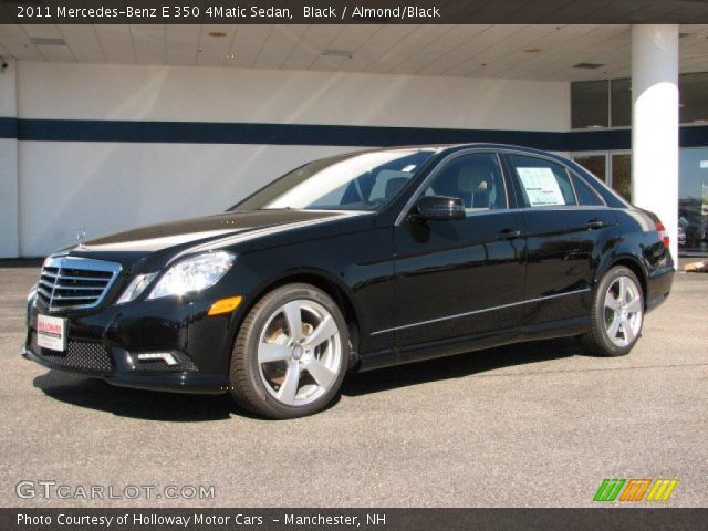 2011 Mercedes-Benz E 350 4Matic Sedan in Black