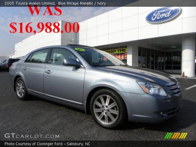 2005 Toyota Avalon Limited in Blue Mirage Metallic