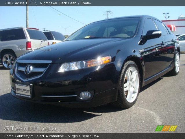 2007 Acura TL 3.2 in Nighthawk Black Pearl