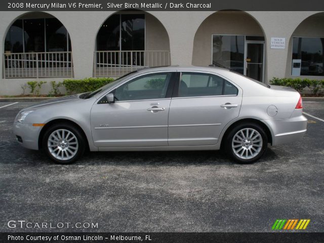 2008 Mercury Milan V6 Premier in Silver Birch Metallic