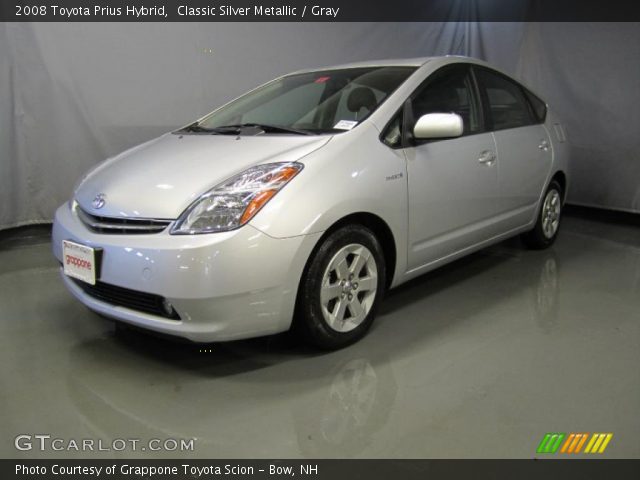 2008 Toyota Prius Hybrid in Classic Silver Metallic