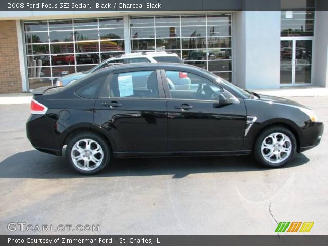 2008 Ford Focus SES Sedan in Black