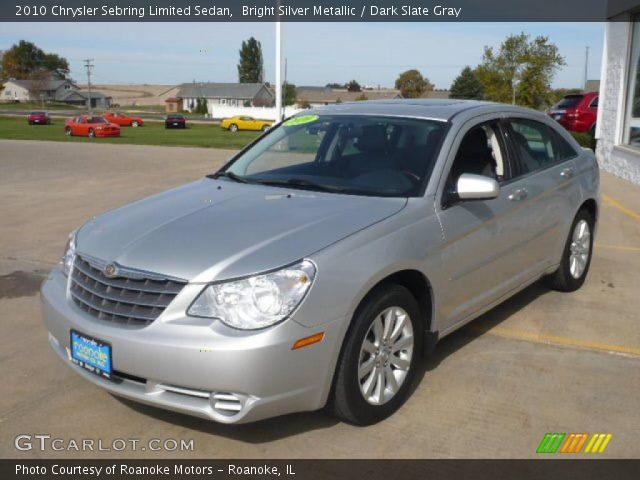 2010 Chrysler Sebring Limited Sedan in Bright Silver Metallic