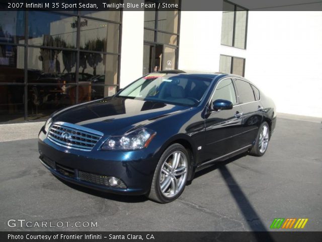2007 Infiniti M 35 Sport Sedan in Twilight Blue Pearl