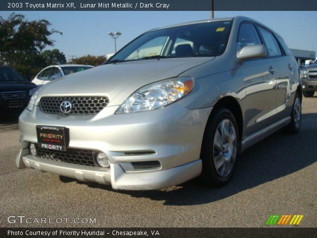 2003 Toyota Matrix XR in Lunar Mist Metallic