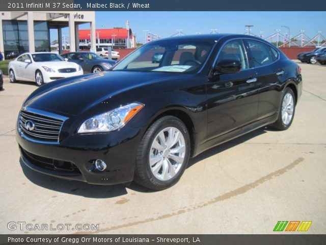 2011 Infiniti M 37 Sedan in Malbec Black