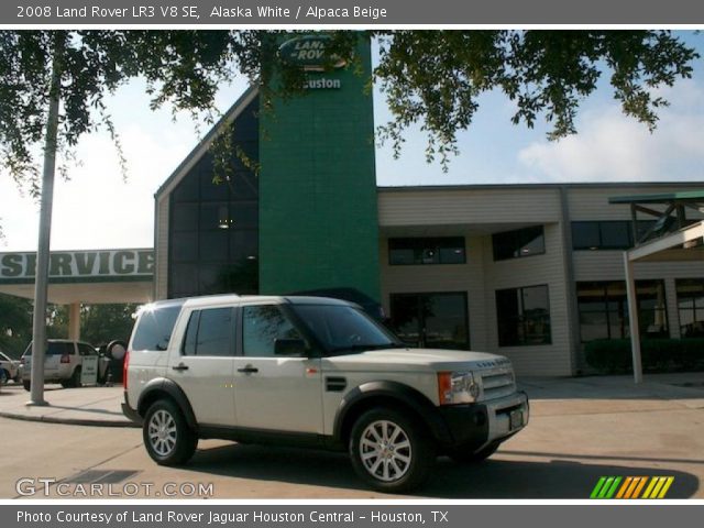2008 Land Rover LR3 V8 SE in Alaska White