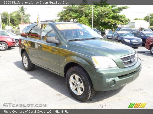 2003 Kia Sorento LX in Ivy Green Metallic