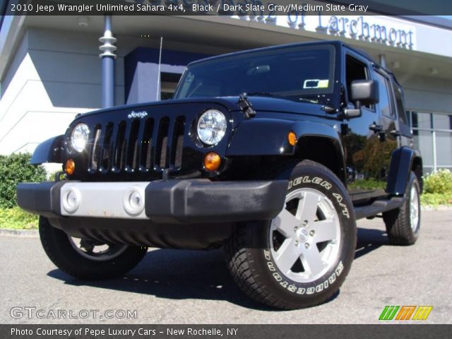 2010 Jeep Wrangler Unlimited Sahara 4x4 in Black
