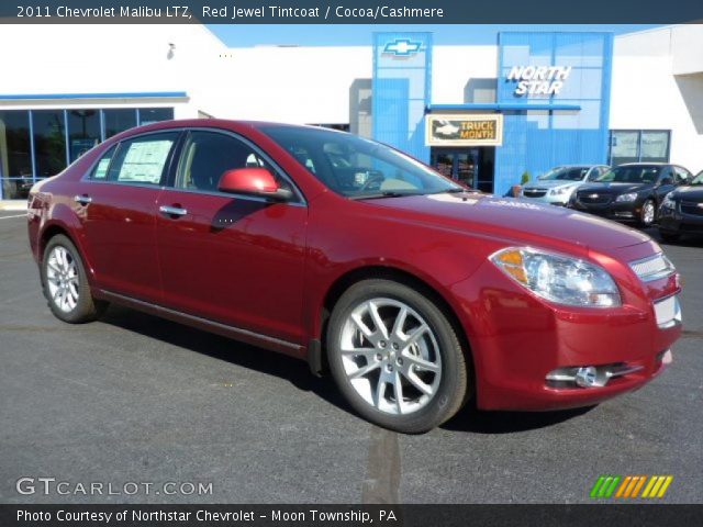 2011 Chevrolet Malibu LTZ in Red Jewel Tintcoat
