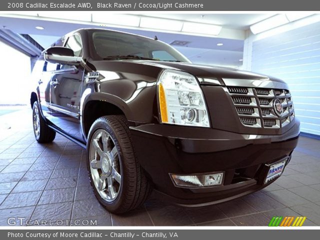 2008 Cadillac Escalade AWD in Black Raven