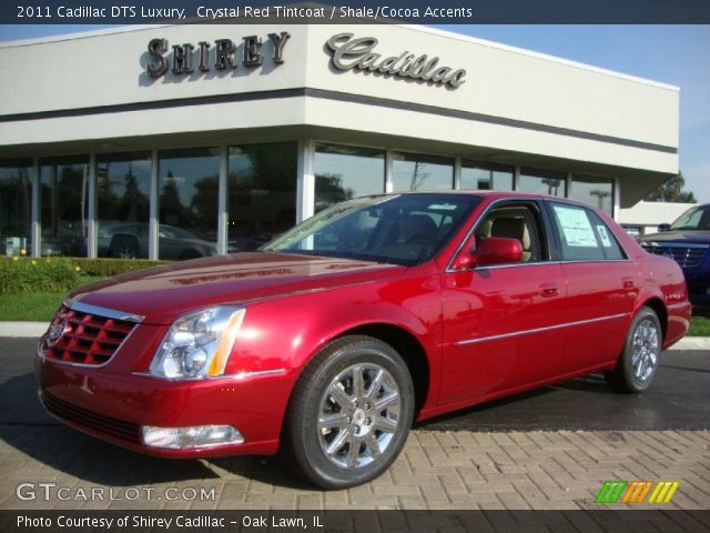 2011 Cadillac DTS Luxury in Crystal Red Tintcoat