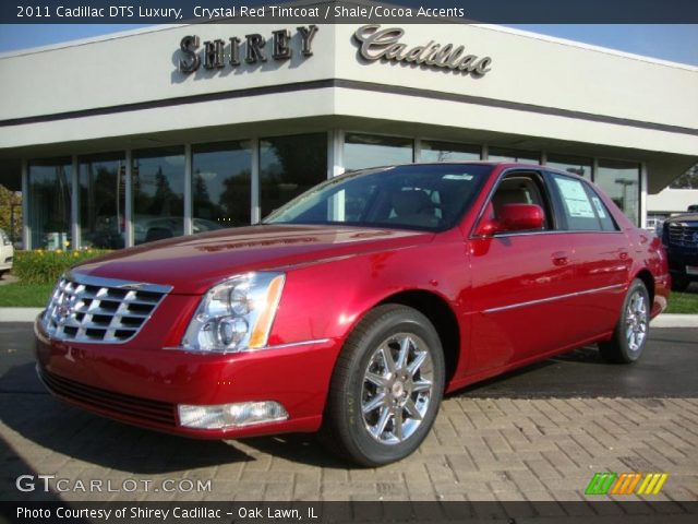 2011 Cadillac DTS Luxury in Crystal Red Tintcoat