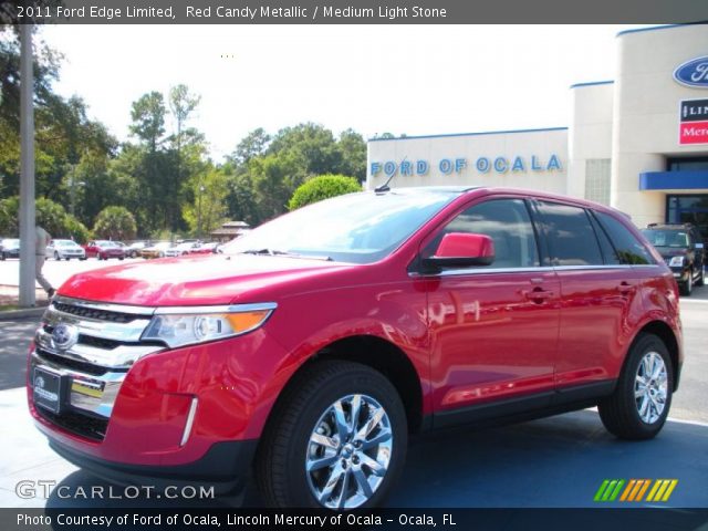 2011 Ford Edge Limited in Red Candy Metallic