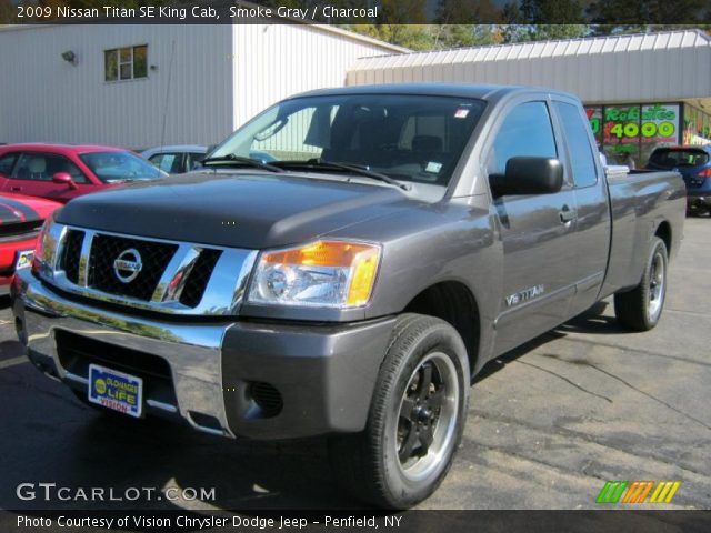 2009 Nissan Titan SE King Cab in Smoke Gray