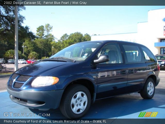 2002 Dodge Caravan SE in Patriot Blue Pearl