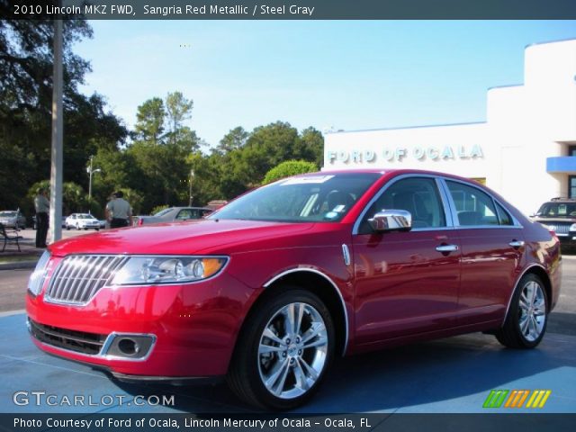 2010 Lincoln MKZ FWD in Sangria Red Metallic