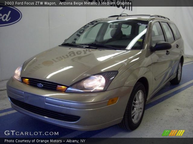 2003 Ford Focus ZTW Wagon in Arizona Beige Metallic