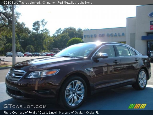 2010 Ford Taurus Limited in Cinnamon Red Metallic