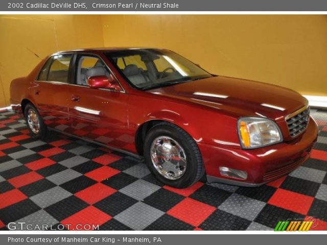 2002 Cadillac DeVille DHS in Crimson Pearl