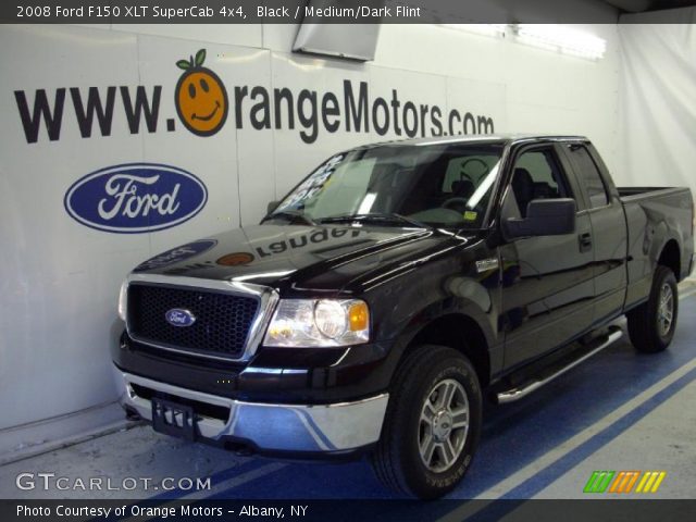 2008 Ford F150 XLT SuperCab 4x4 in Black