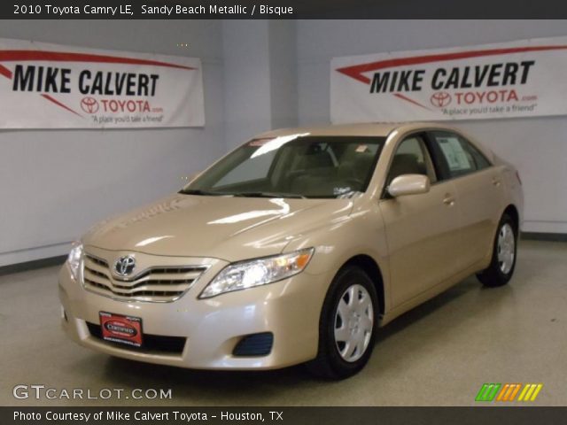 2010 Toyota Camry LE in Sandy Beach Metallic