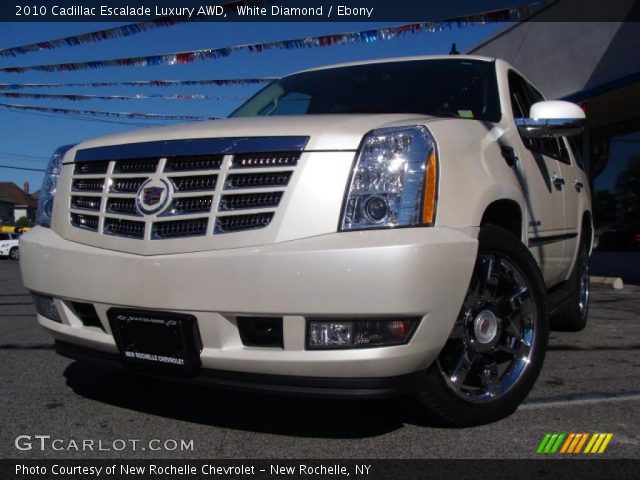 2010 Cadillac Escalade Luxury AWD in White Diamond