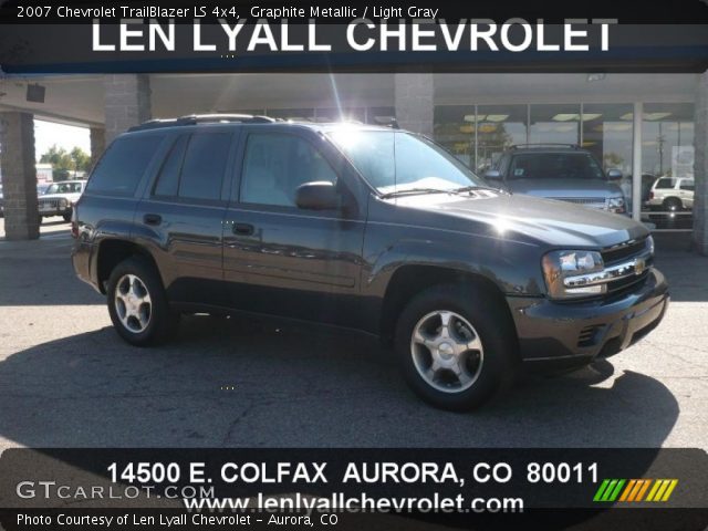 2007 Chevrolet TrailBlazer LS 4x4 in Graphite Metallic