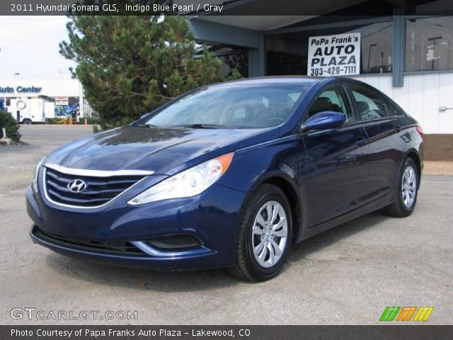 2011 Hyundai Sonata GLS in Indigo Blue Pearl