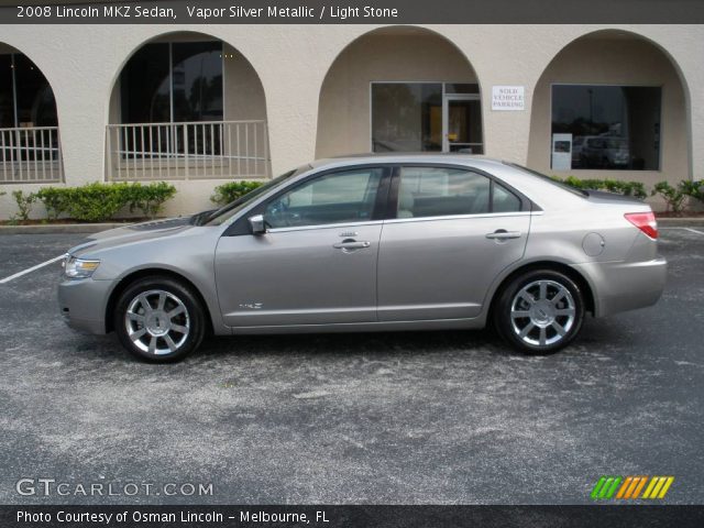 2008 Lincoln MKZ Sedan in Vapor Silver Metallic