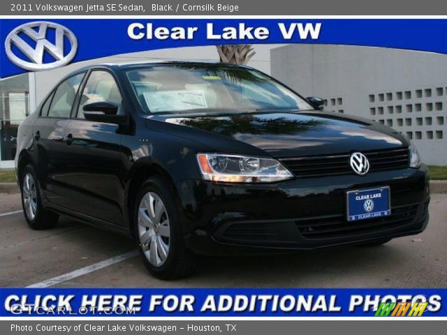 2011 Volkswagen Jetta SE Sedan in Black