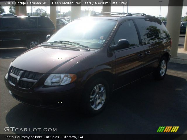 2004 Dodge Caravan SXT in Deep Molten Red Pearl