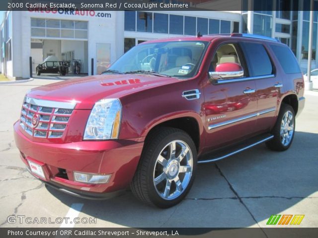 2008 Cadillac Escalade  in Sonoma Red
