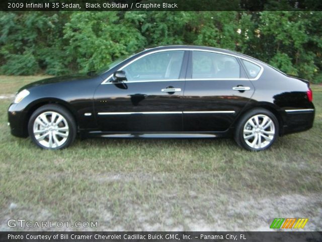 2009 Infiniti M 35 Sedan in Black Obsidian